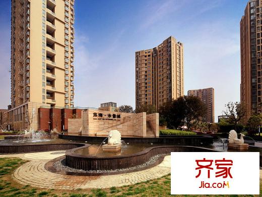 東海水景城入口處實景