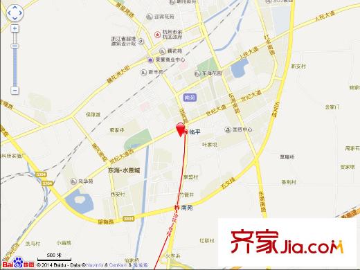 理想銀泰城區(qū)位圖