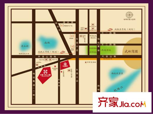 中港羅蘭小鎮(zhèn)區(qū)位圖