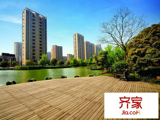 東海水景城水景公園對望水景城