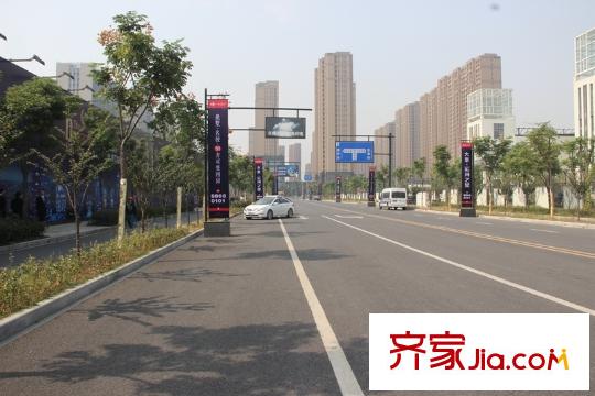 大家運河之星項目旁邊的道路