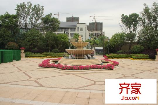 大家運河之星售樓處大門入口實景（2015.6.8）