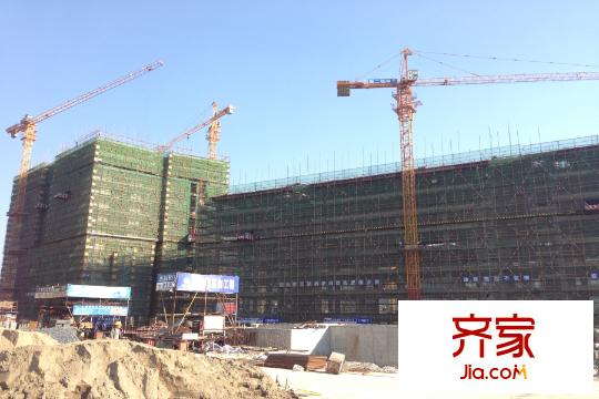 富春硅谷麓園工程進(jìn)度2014-11-04