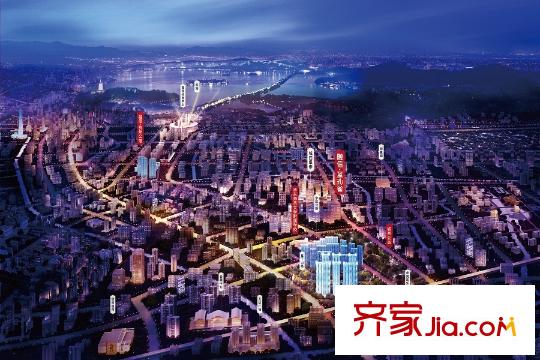 融信學(xué)院府鳥瞰效果圖