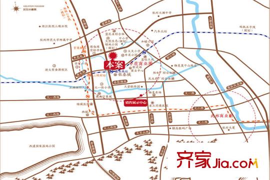 景瑞悅西臺交通圖