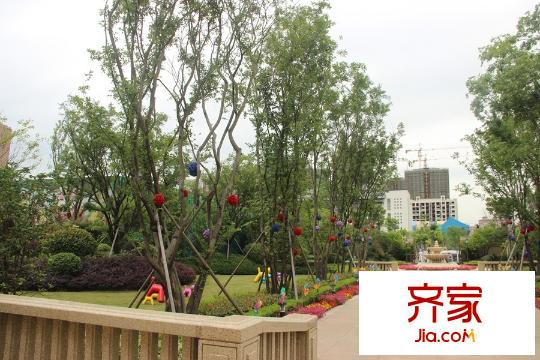 大家運(yùn)河之星售樓處大門(mén)入口實(shí)景（2015.6.8）