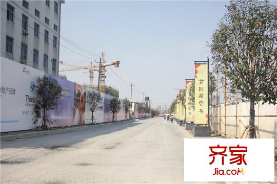 三江花園道壹號施工現(xiàn)場2015.03