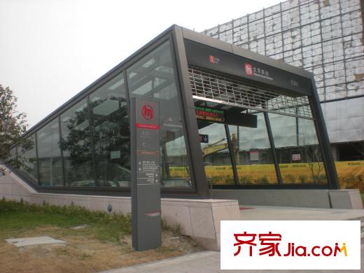 萬豪國際項(xiàng)目周邊文澤路地鐵站