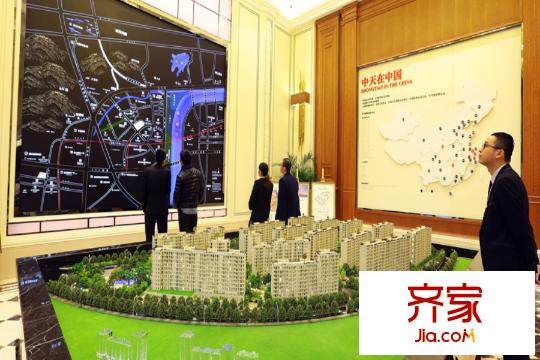中天九溪誠品沙盤圖