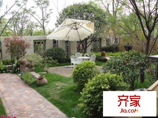 萬家花城外景圖