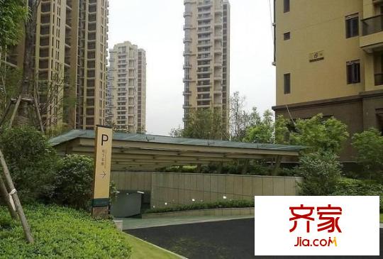 萬家花城外景圖