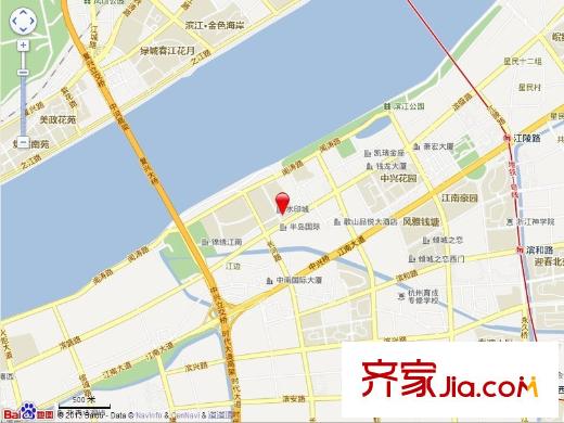 水印城交通圖