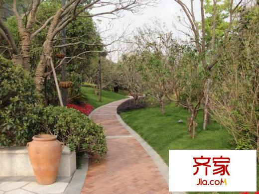 萬家花城外景圖