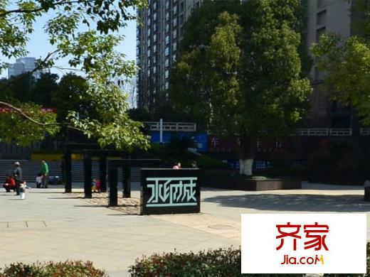 水印城外景圖 