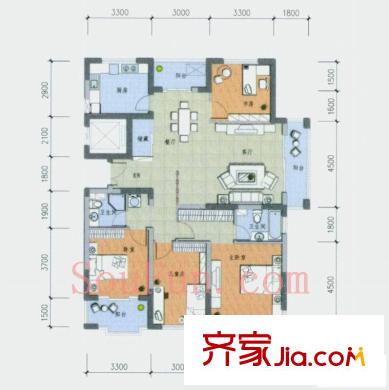 彩虹城 戶型圖