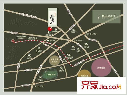 荀莊交通圖