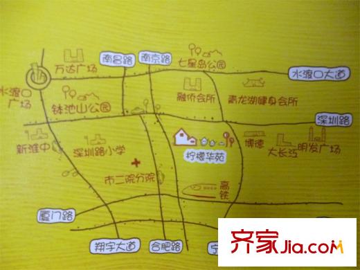 檸檬華苑區(qū)位