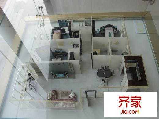 燕上私語(yǔ)戶型模型（2014-4-10）