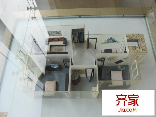 燕上私語(yǔ)戶型模型（2014-4-10）