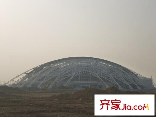 中南世紀(jì)城體育中心一角
