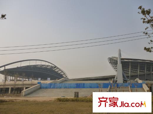 中南世紀(jì)城體育中心一角
