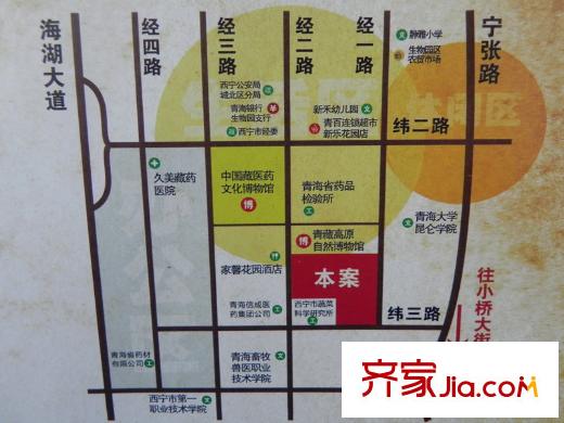 紫金佳苑交通示意圖