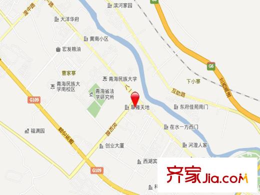 三和翠雍天地三期交通示意圖