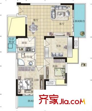 富貴花園戶型圖4