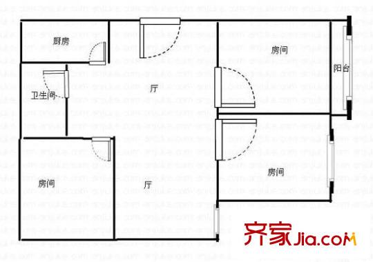 富貴花園戶型圖1