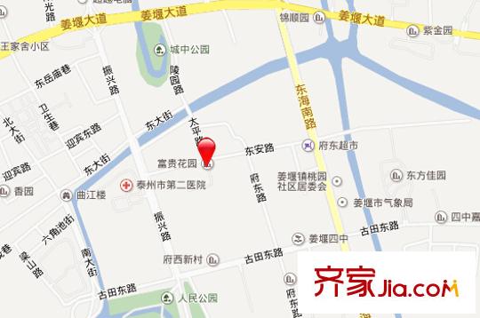 富貴花園交通圖