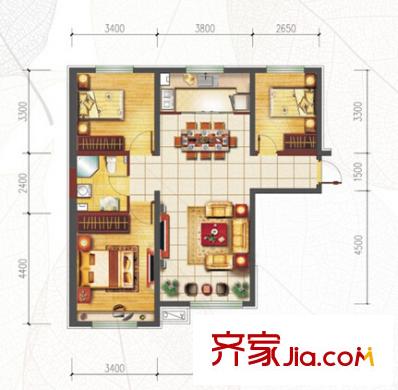 府西新村戶型圖1