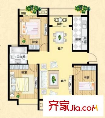 富貴花園戶型圖3