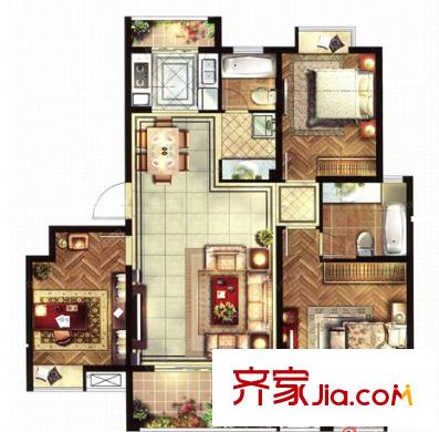 中天新村戶型圖4