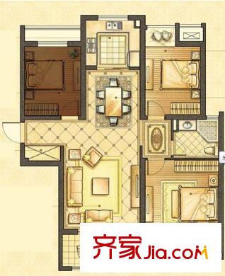 中天新村戶型圖5