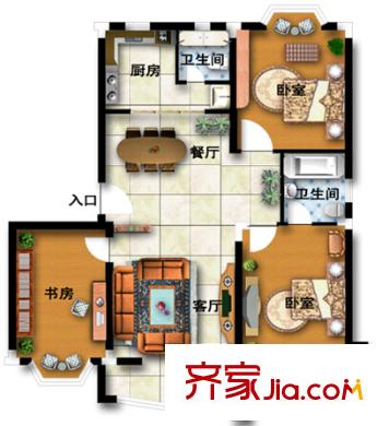 三水佳園 戶型圖3