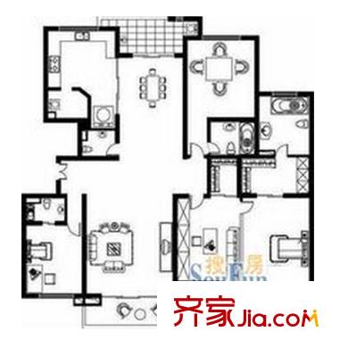 振興花園戶型圖5