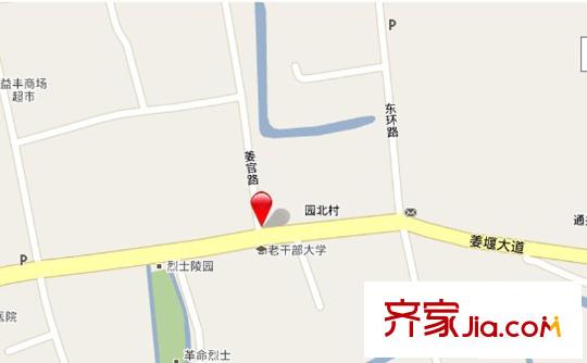 鵬程一品交通圖交通坐標(biāo)圖