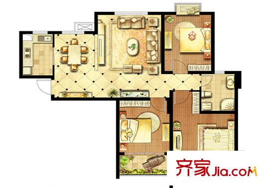 南苑新寓戶型圖4