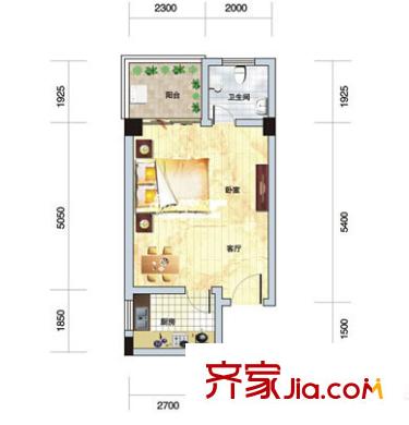南苑新寓戶型圖5
