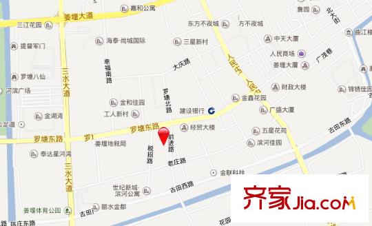 老莊新村交通圖
