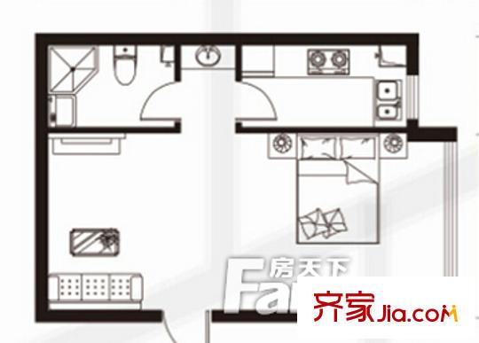 姜堰大廈戶型圖2