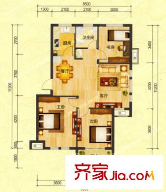 金宏花園戶型圖4 