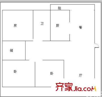 金宏花園戶型圖5 