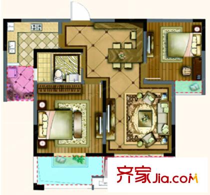 三水佳園 戶型圖1