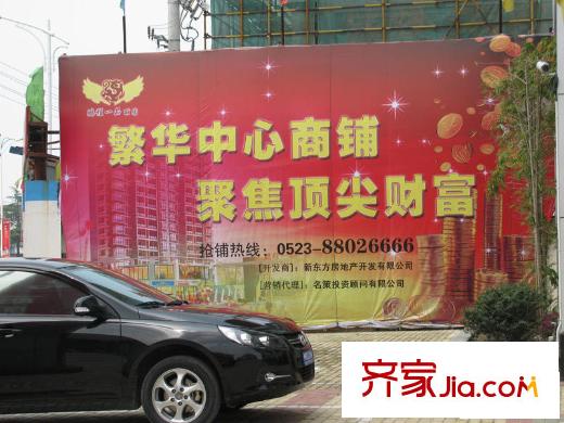 鵬程一品配套圖向南50米廣告牌