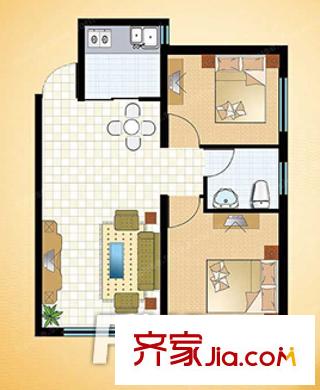 南苑新寓戶型圖3