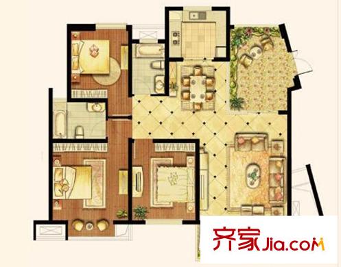 南苑新寓戶型圖2