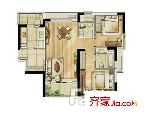 老莊新村戶型圖1
