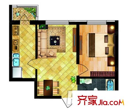 姜堰大廈戶型圖5