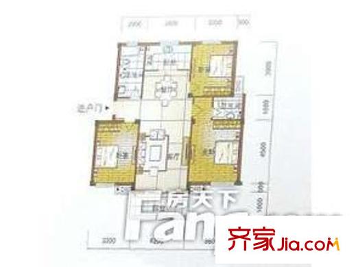 金湖灣戶型圖戶型圖A 